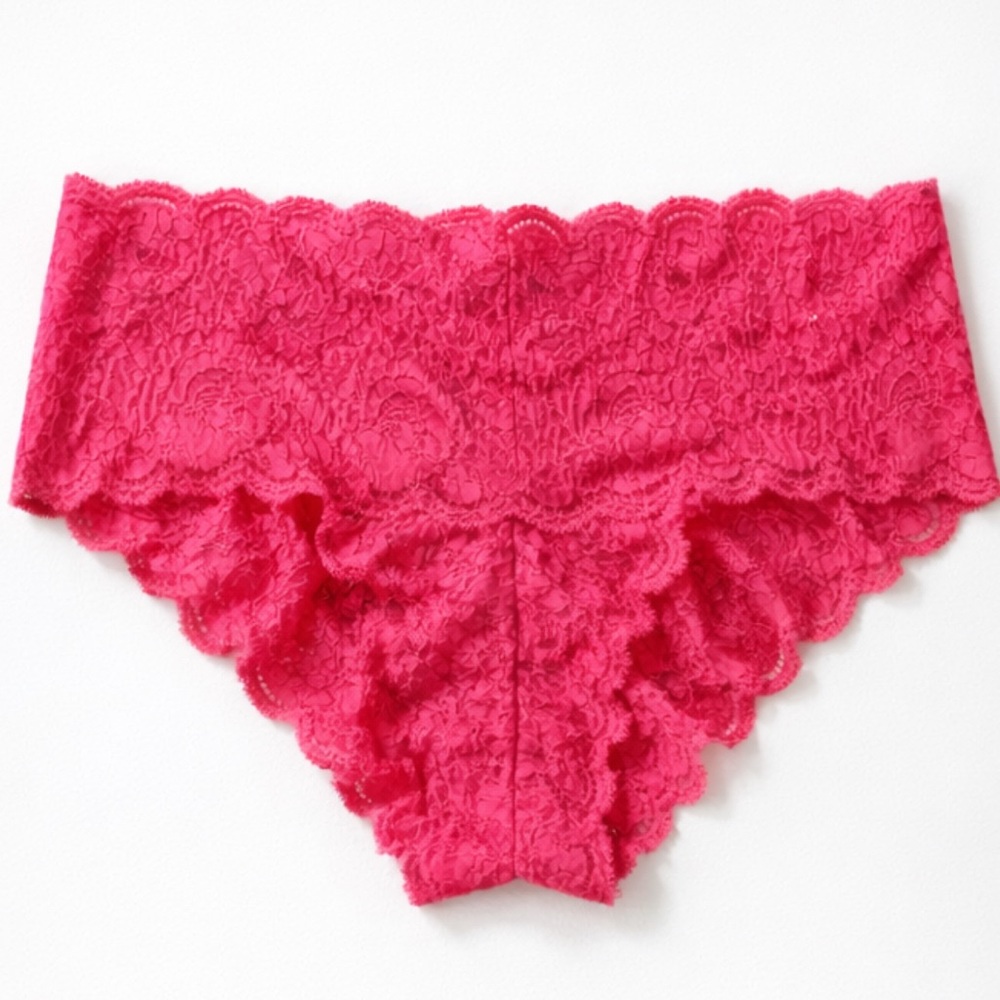 Cosabella Never Say Never Teaberry Lace Hottie Hotpants Panties NWT Medium